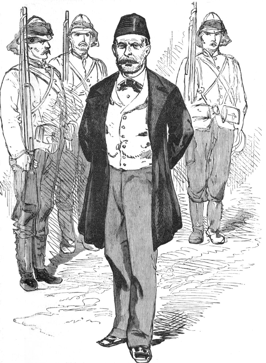 Mahmud Fehmy, Arabis Kurmay Başkanı, c1882 by Unbekannt