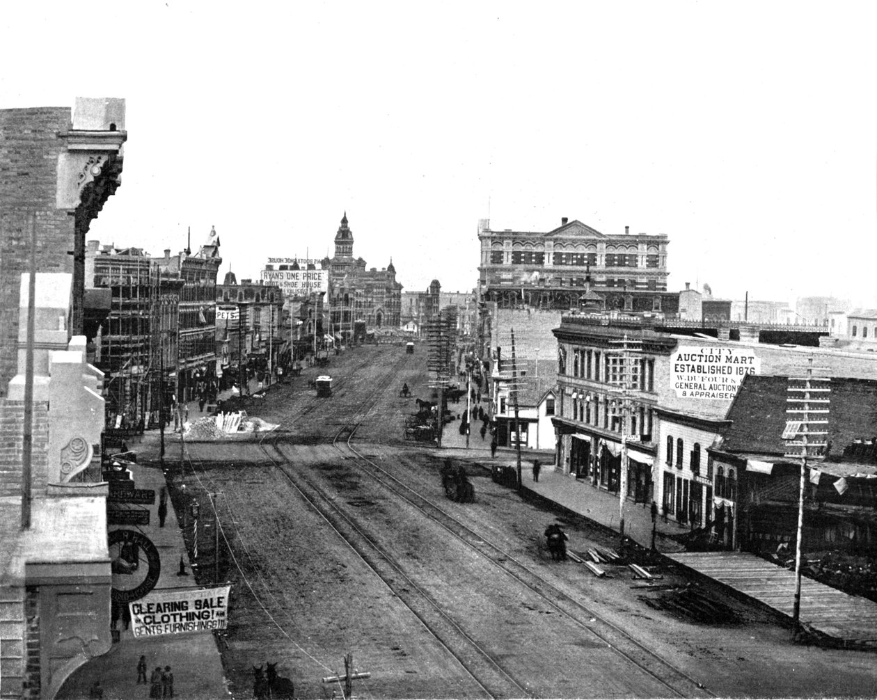 Main Street, Winnipeg, Manitoba, Kanada, c1900. by Unbekannt