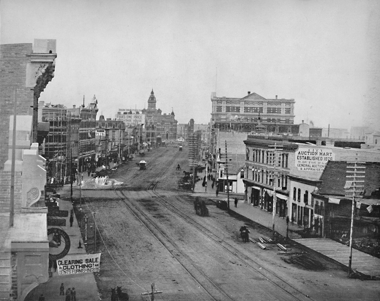 Ana Cadde, Winnipeg, Manitoba, c1897. by Unbekannt