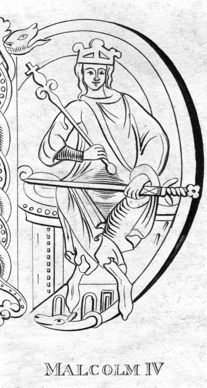 Malcolm IV, İskoçya Kralı by Unbekannt