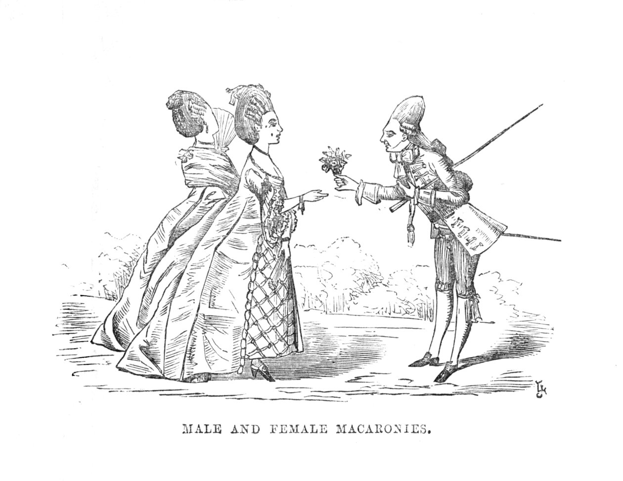 Erkek ve Dişi Makarna, c1870 by Unbekannt