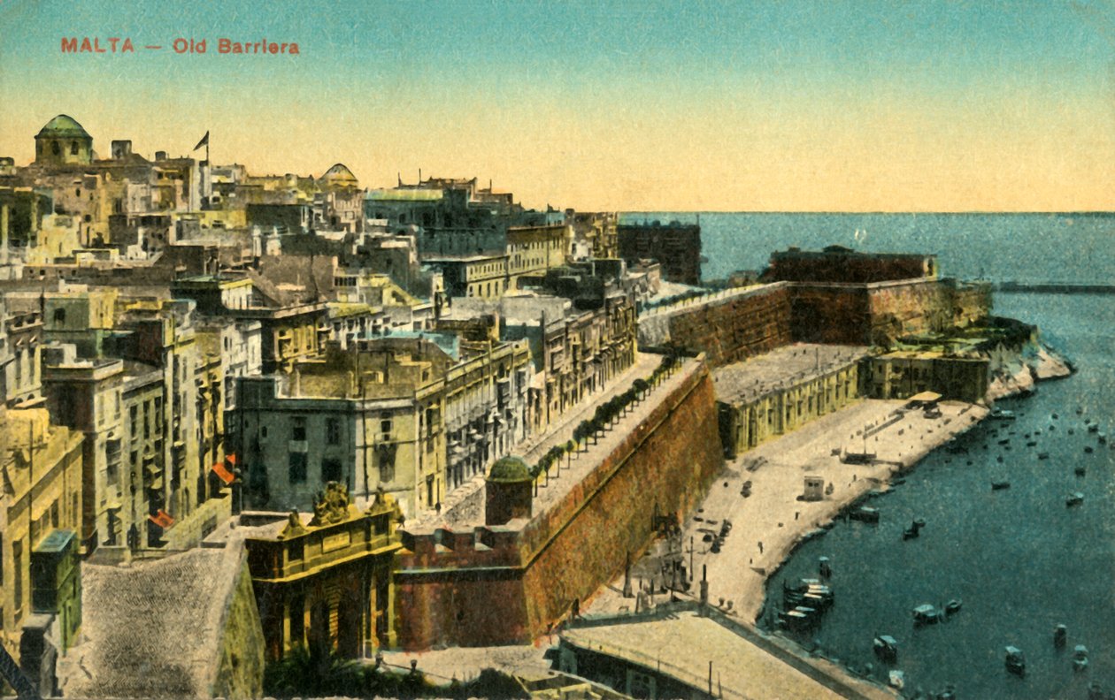 Malta - Eski Bariyer, c1918-c1939. by Unbekannt
