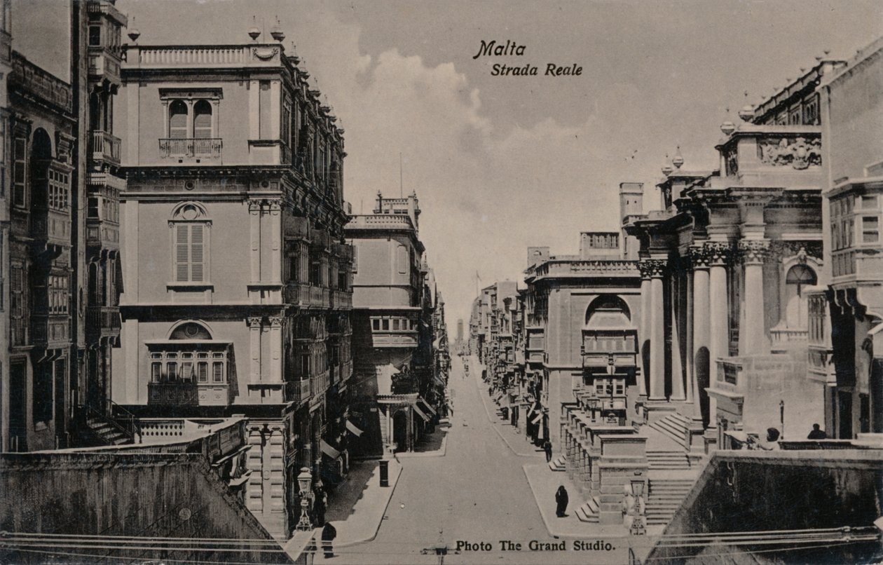 Malta - Kraliyet Yolu, c1900 by Unbekannt
