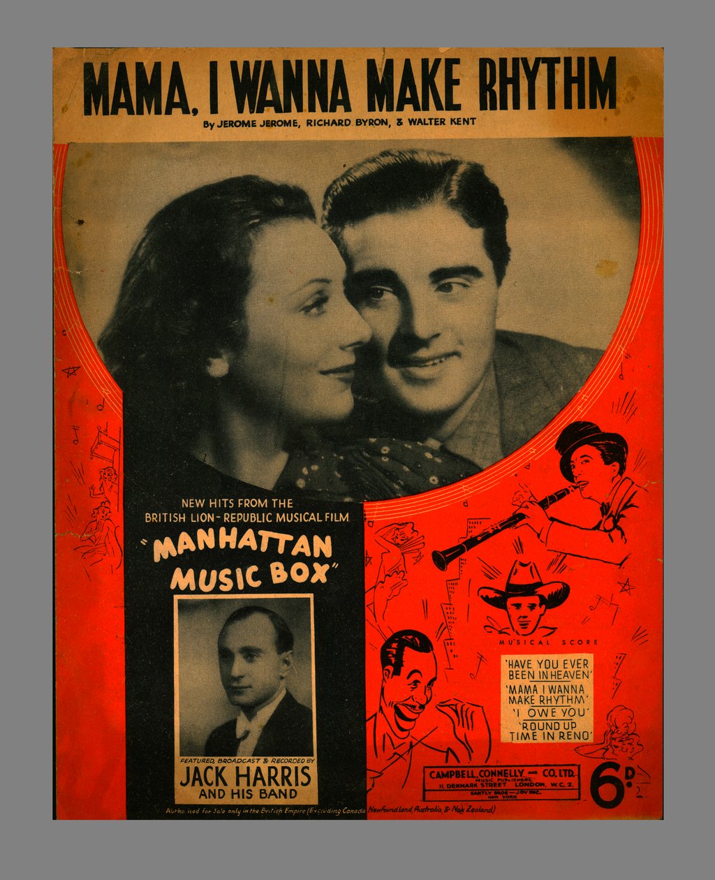 Anne, Ritim Yapmak İstiyorum, notalar, 1937. by Unbekannt