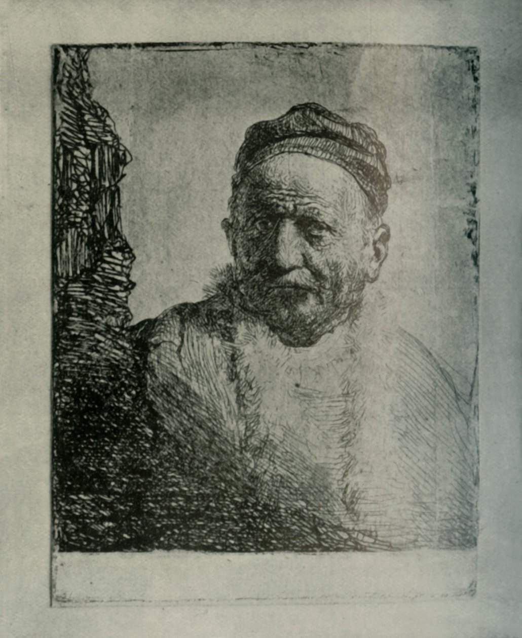 Kapüşonlu Adam: Sanatçının Babasının Büstü , 1630, 1906. by Unbekannt