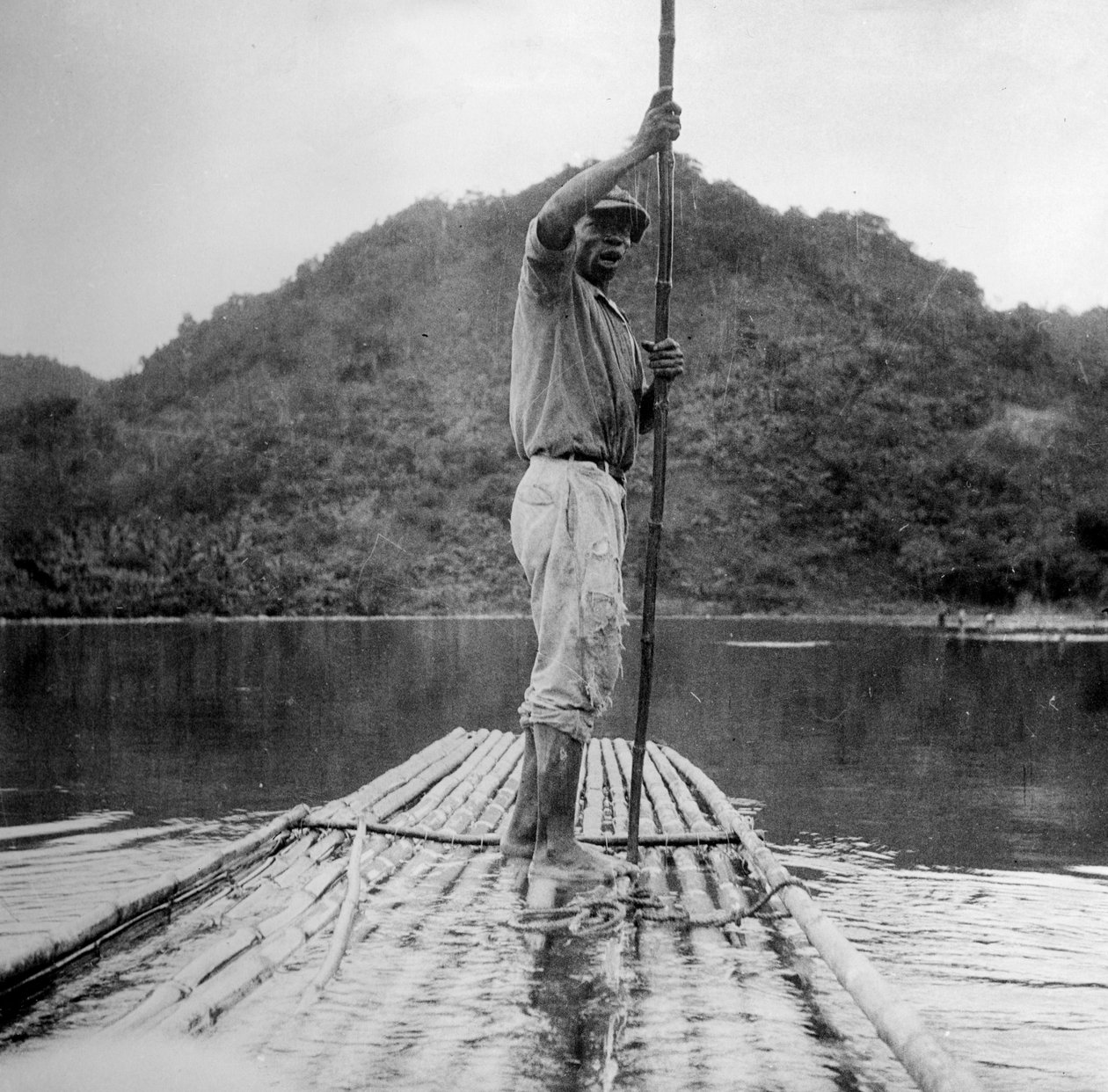 Saldaki adam, Kingston, Jamaika, 1931 by Unbekannt