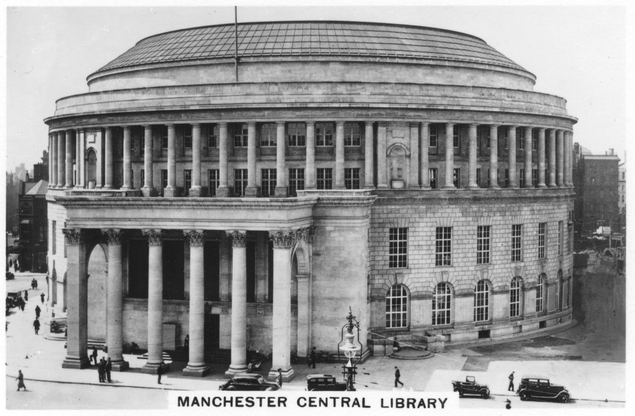Manchester Merkez Kütüphanesi, 1937 by Unbekannt