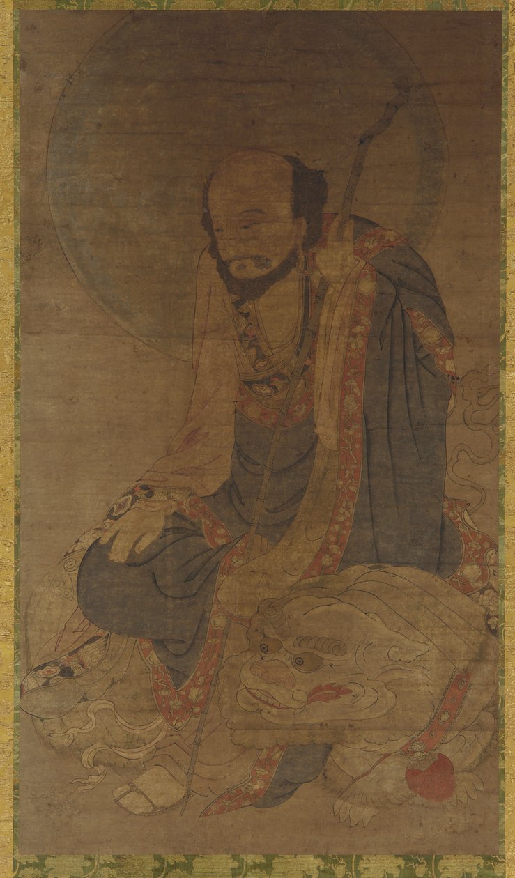 Manjusri ve aslanı, Ming hanedanı, 1368-1644. by Unbekannt