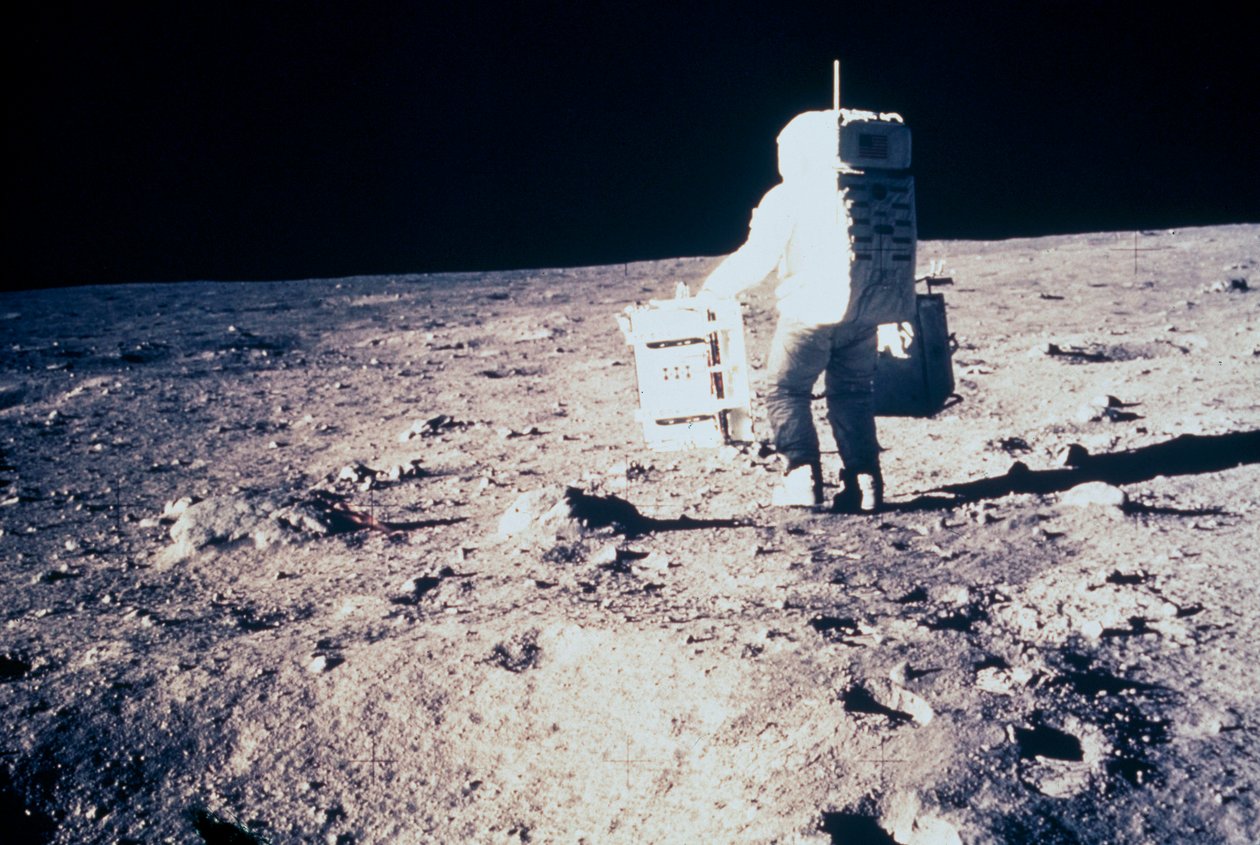 İnsanlı Uzay Uçuşu, ABD, Apollo 11 Apollo 11 astronotu Edwin ÔBuzzÕ Aldrin, Ay