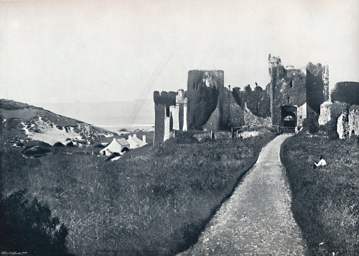 Manorbier - Kale, 1895 by Unbekannt