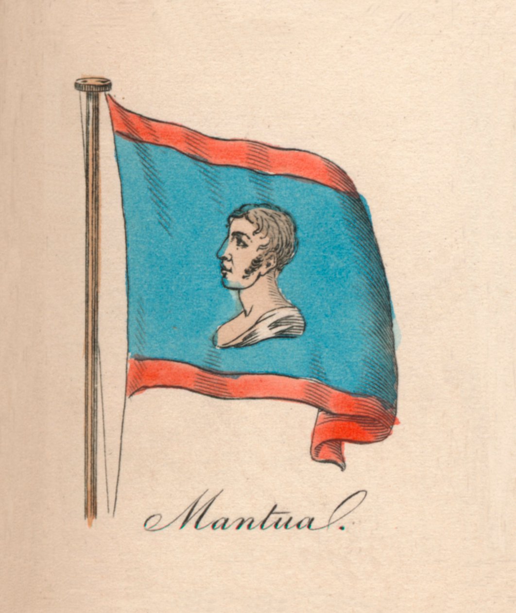 Mantua, 1838 by Unbekannt