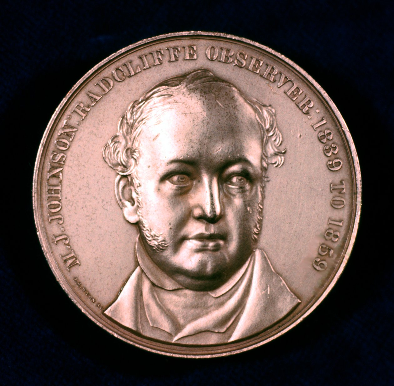 Manuel John Johnson, İngiliz astronom, 1862 by Unbekannt