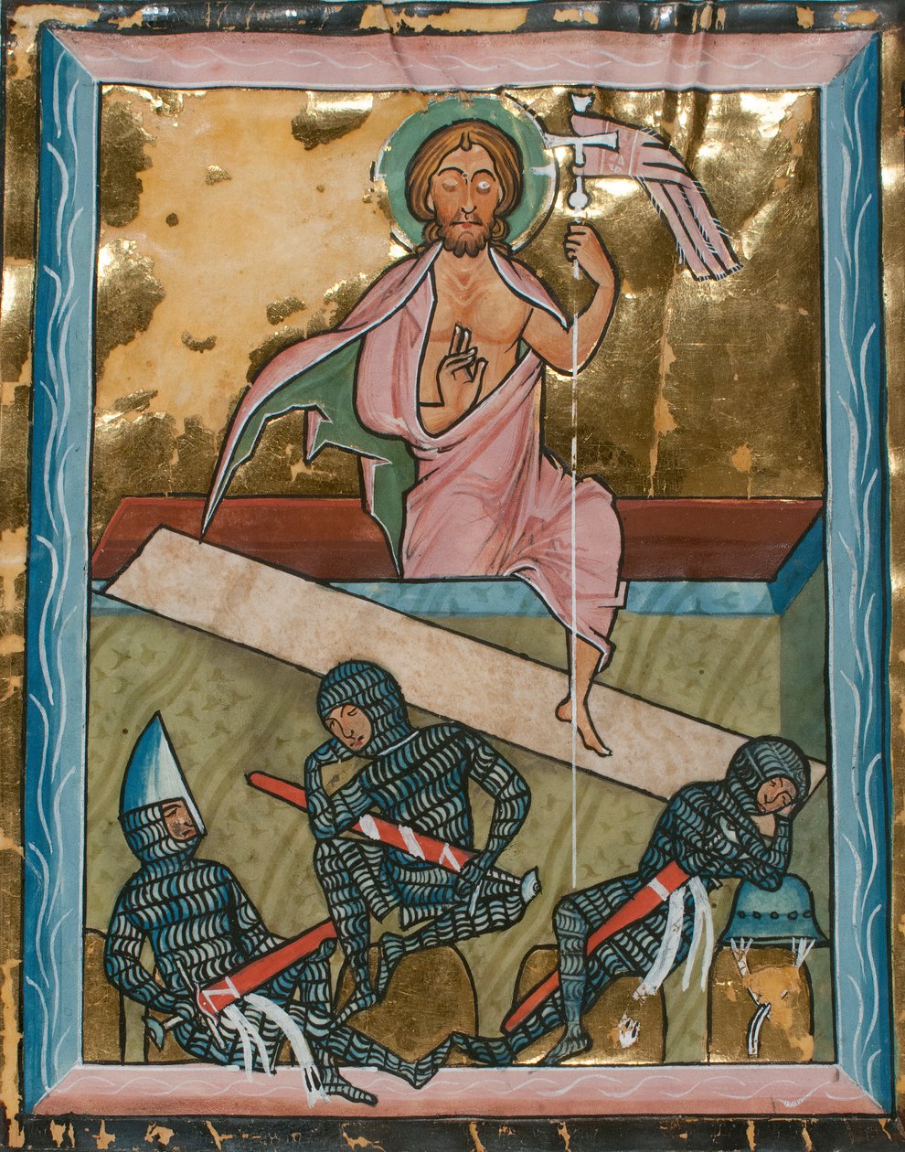 Diriliş ile El Yazması Yaprağı, bir Zebur