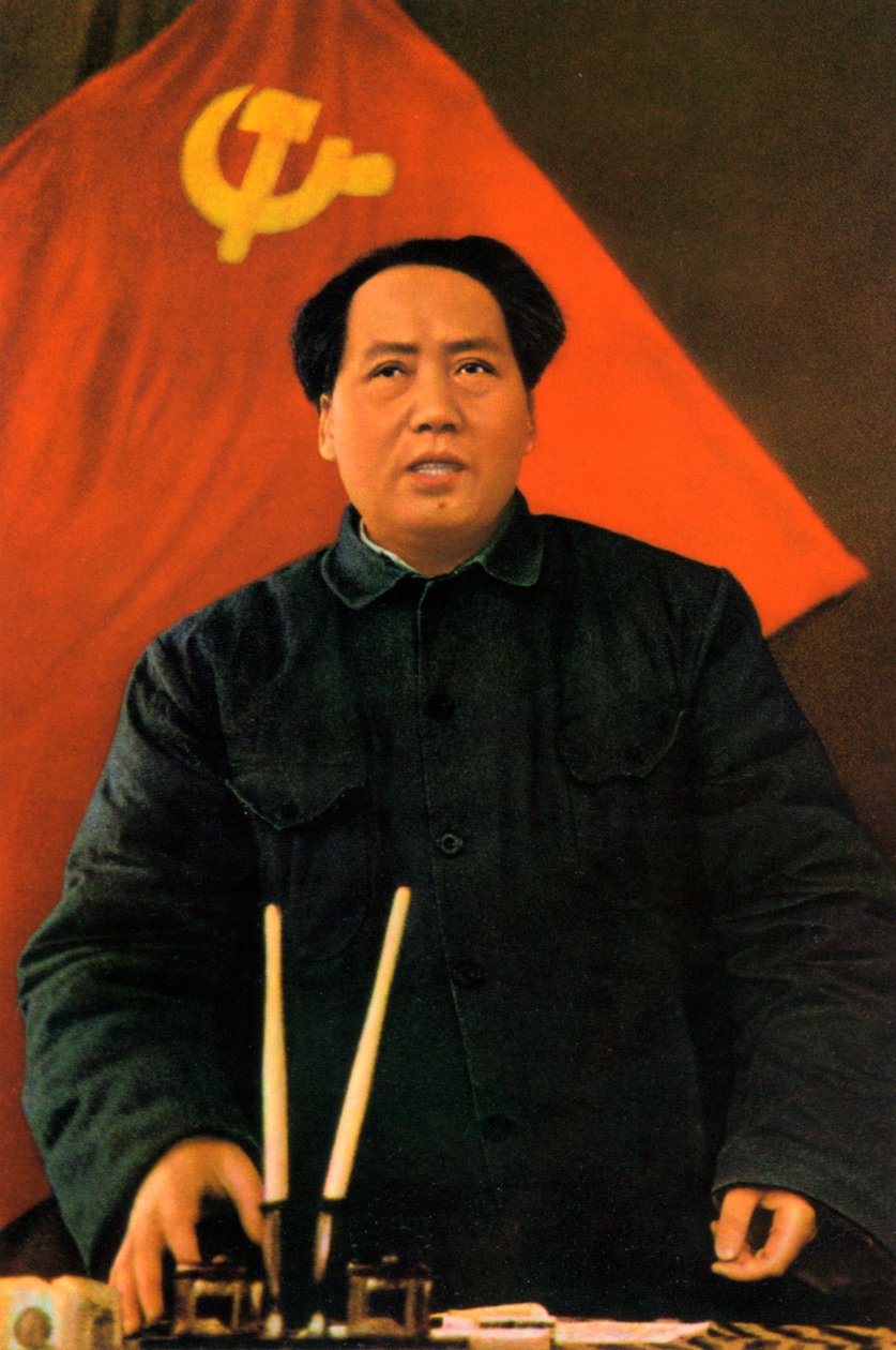 Mao Zedong, Çin Komünist devrimcisi ve lideri, c1950s-c1960s by Unbekannt