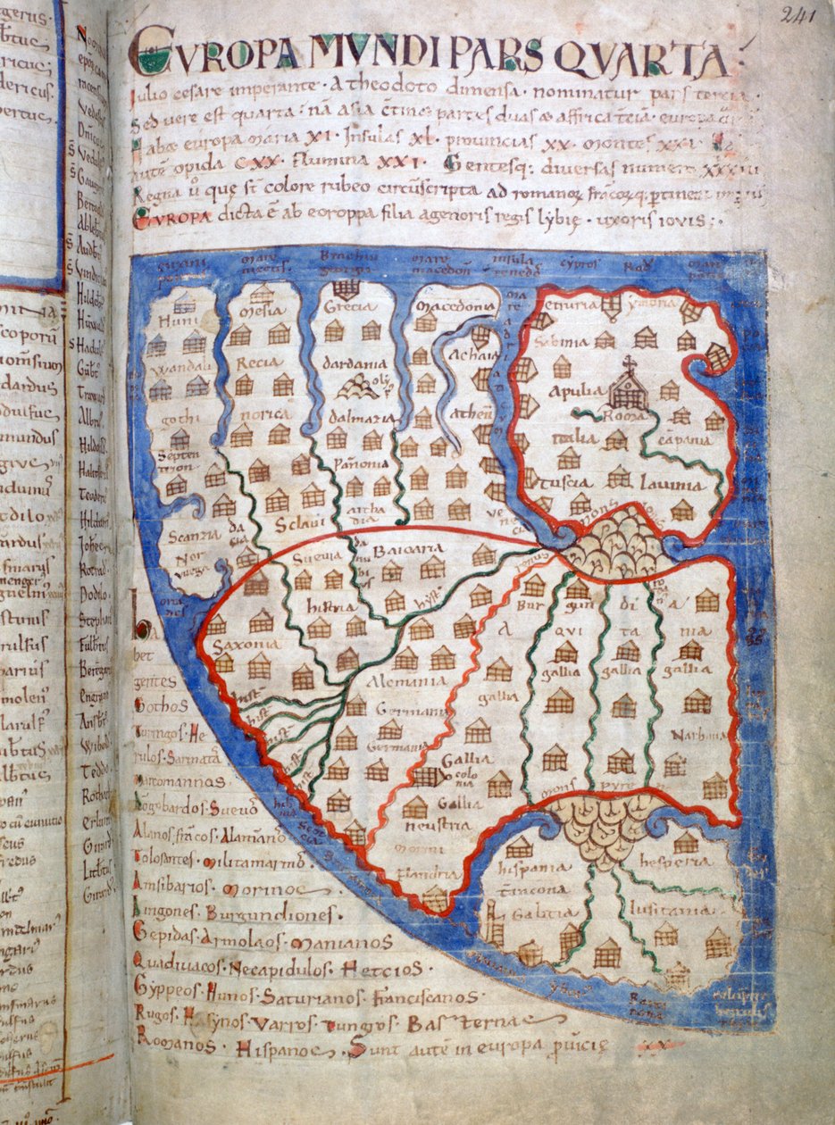 Avrupa Haritası, Liber Floridus