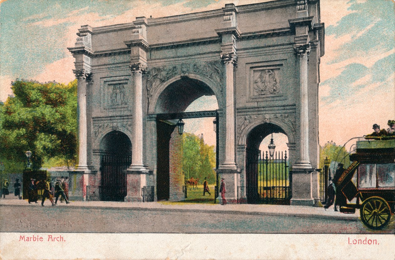 Marble Arch, Londra, c1906 by Unbekannt