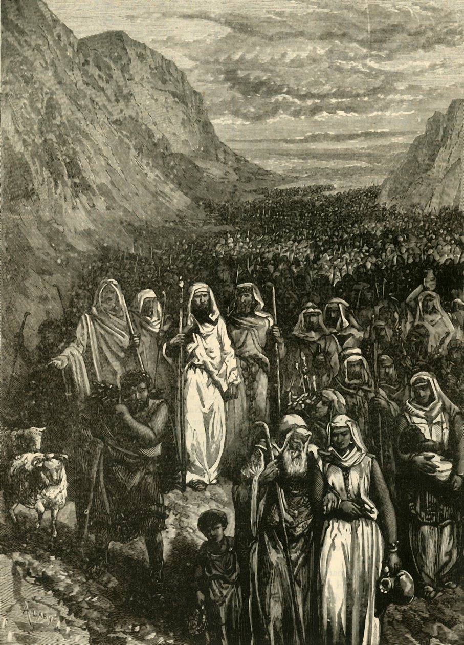 İsraillilerin Martı, 1890. by Unbekannt