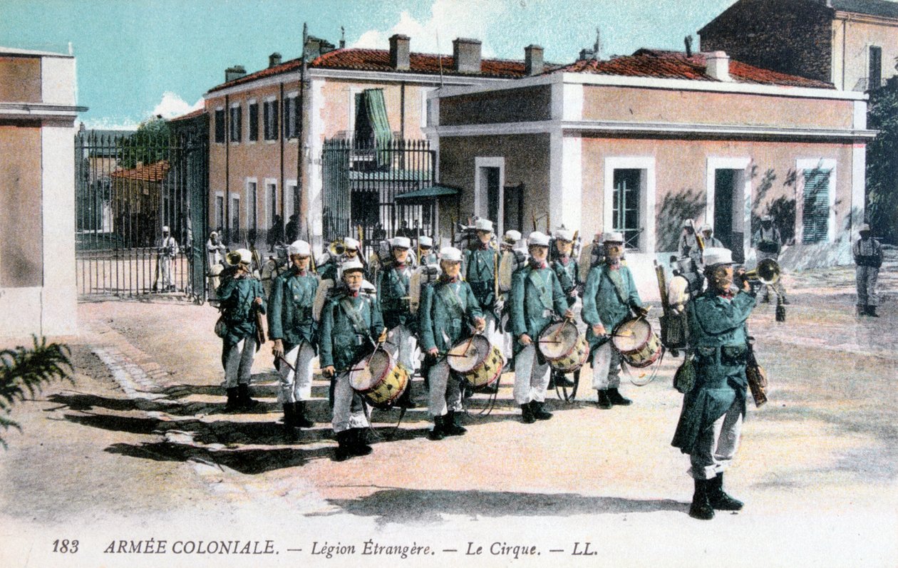 Bando grubu, Fransız Yabancı Lejyonu, c1910 by Unbekannt