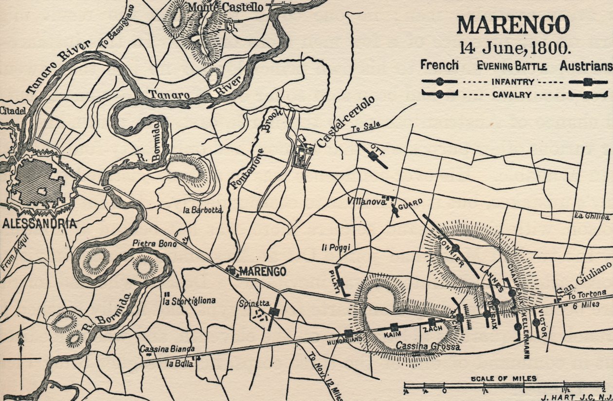 Marengo - 14 Haziran 1800 Akşam Savaşı, 1896 by Unbekannt