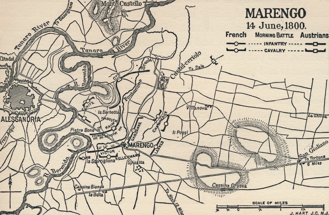 Marengo - 14 Haziran 1800 Sabah Savaşı, 1896 by Unbekannt
