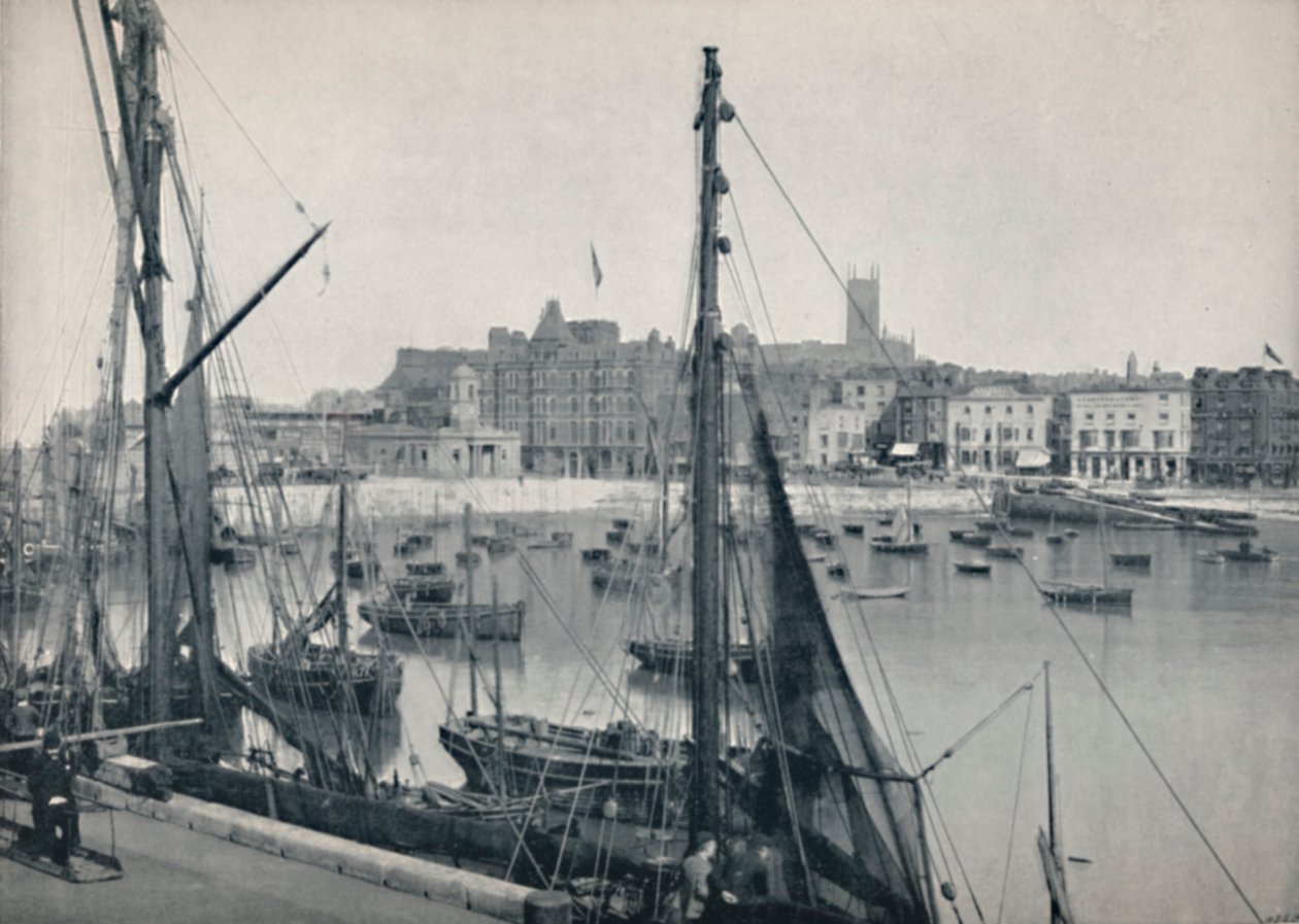 Margate - Liman ve İskele, 1895 by Unbekannt