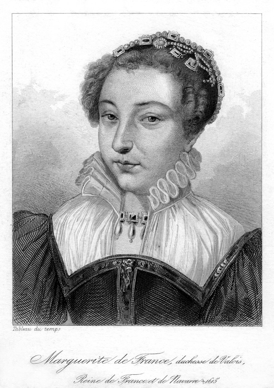 Valois Marguerite, Fransa Kraliçesi by Unbekannt