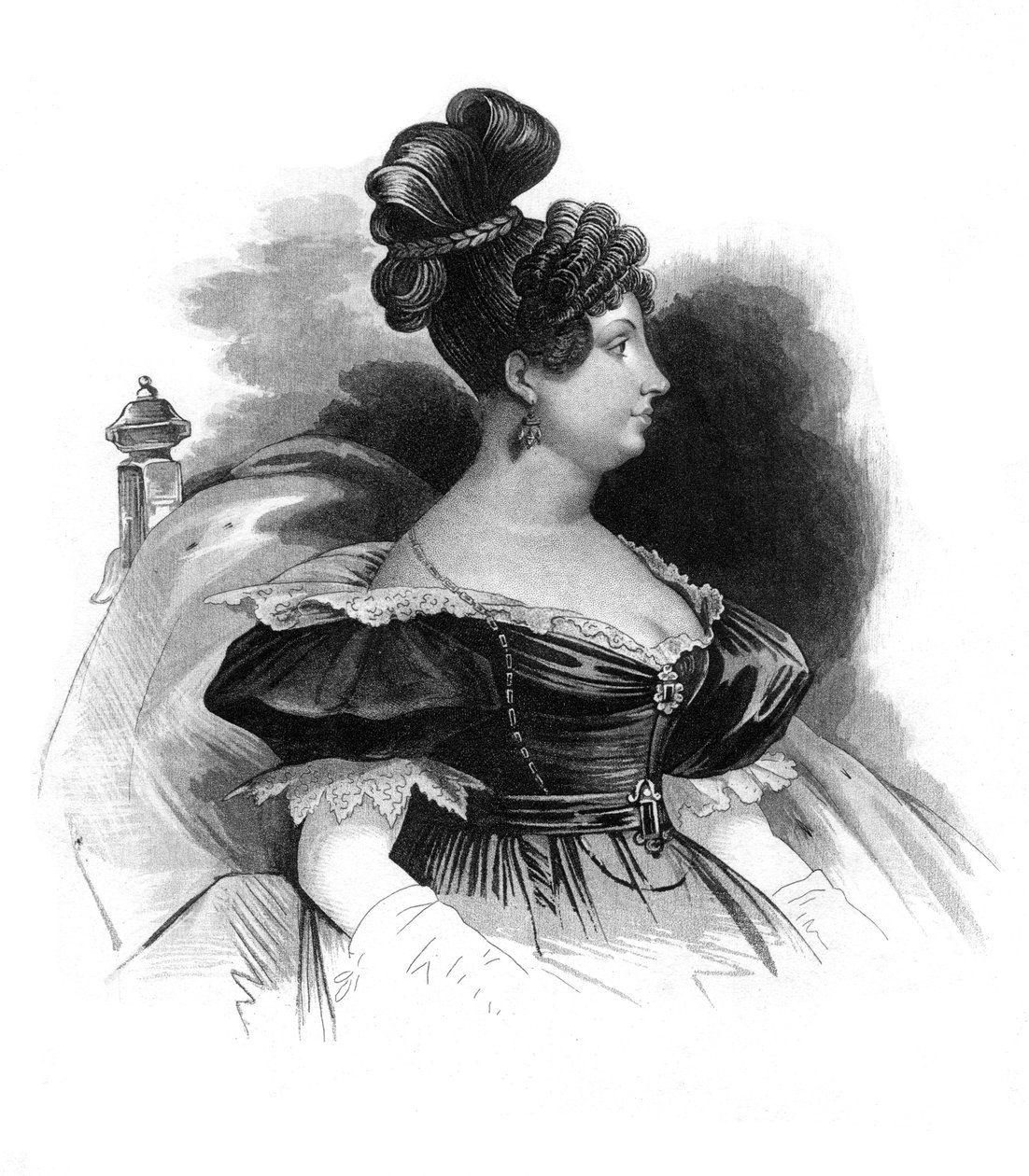 Maria Isabella, İspanya İnfantası, İki Sicilya Kraliçesi by Unbekannt