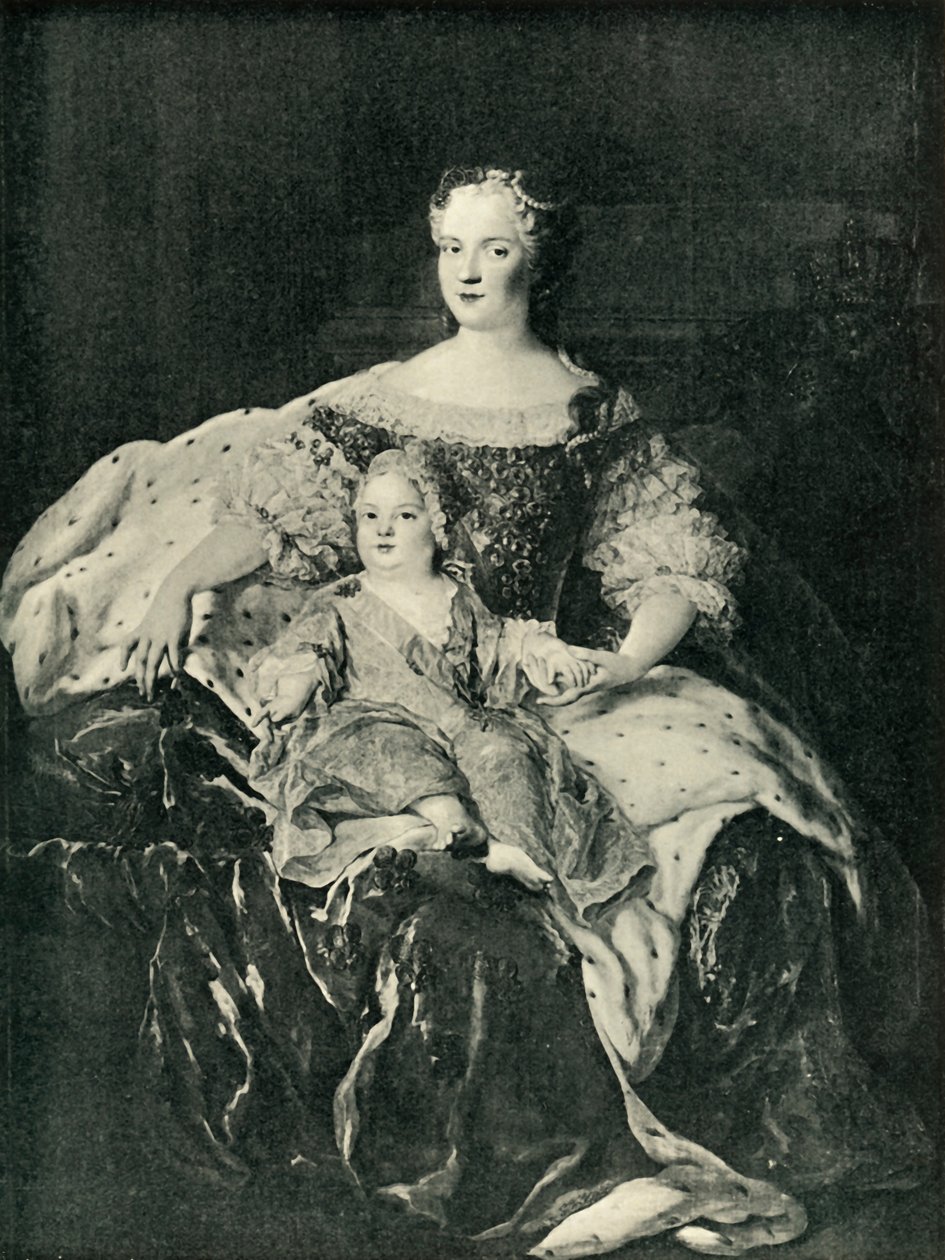 Maria Leszczynska ve Dauphin, c1730, 1903. by Unbekannt