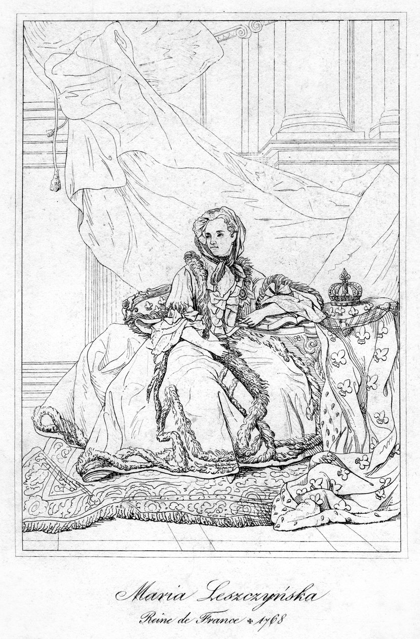 Maria Leszczynska, Fransa Kralı XV. Louis