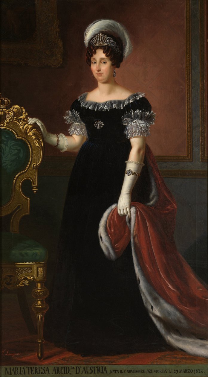 Avusturya-Este Maria Theresa 1773-1832, Sardunya Kraliçesi by Unbekannt