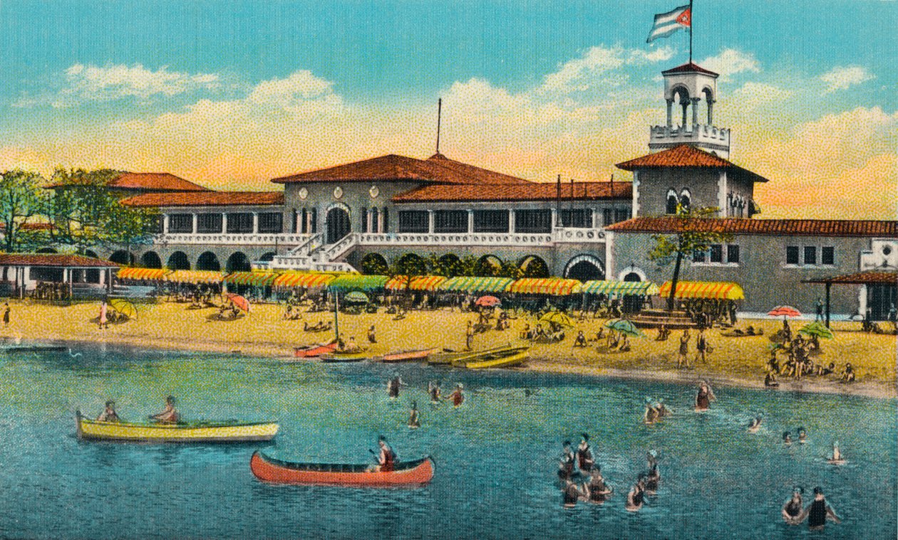 Marianao Yüzme Plajı, Havana, Küba, c1910 by Unbekannt