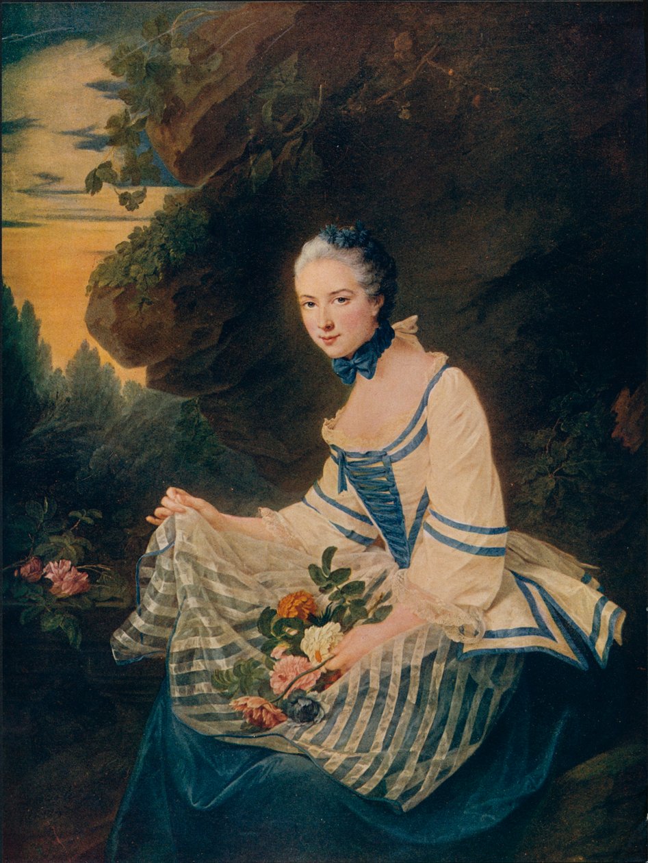 Marie-Louise-Elisabeth de Maille, Soran Kontesi, 1742-1812, 1763 1906 by Unbekannt