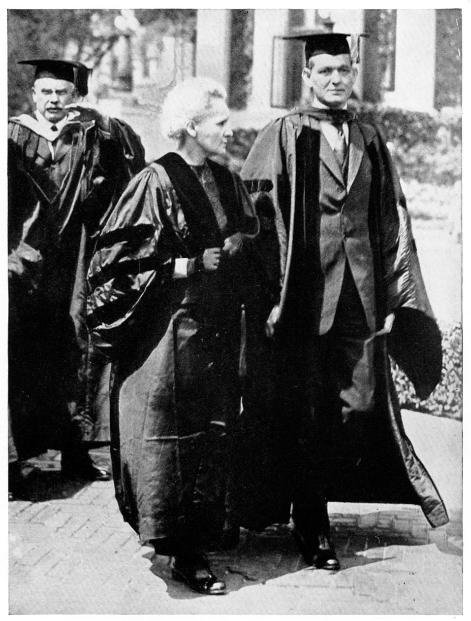 Marie Curie, Polonya doğumlu Fransız fizikçi 1921. by Unbekannt