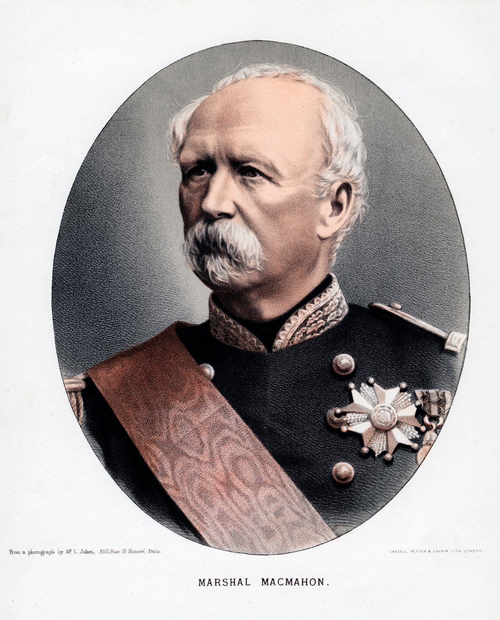Marie Edme Patrice Maurice MacMahon, Duc de Magenta, Fransız askeri ve devlet adamı, c1880 by Unbekannt