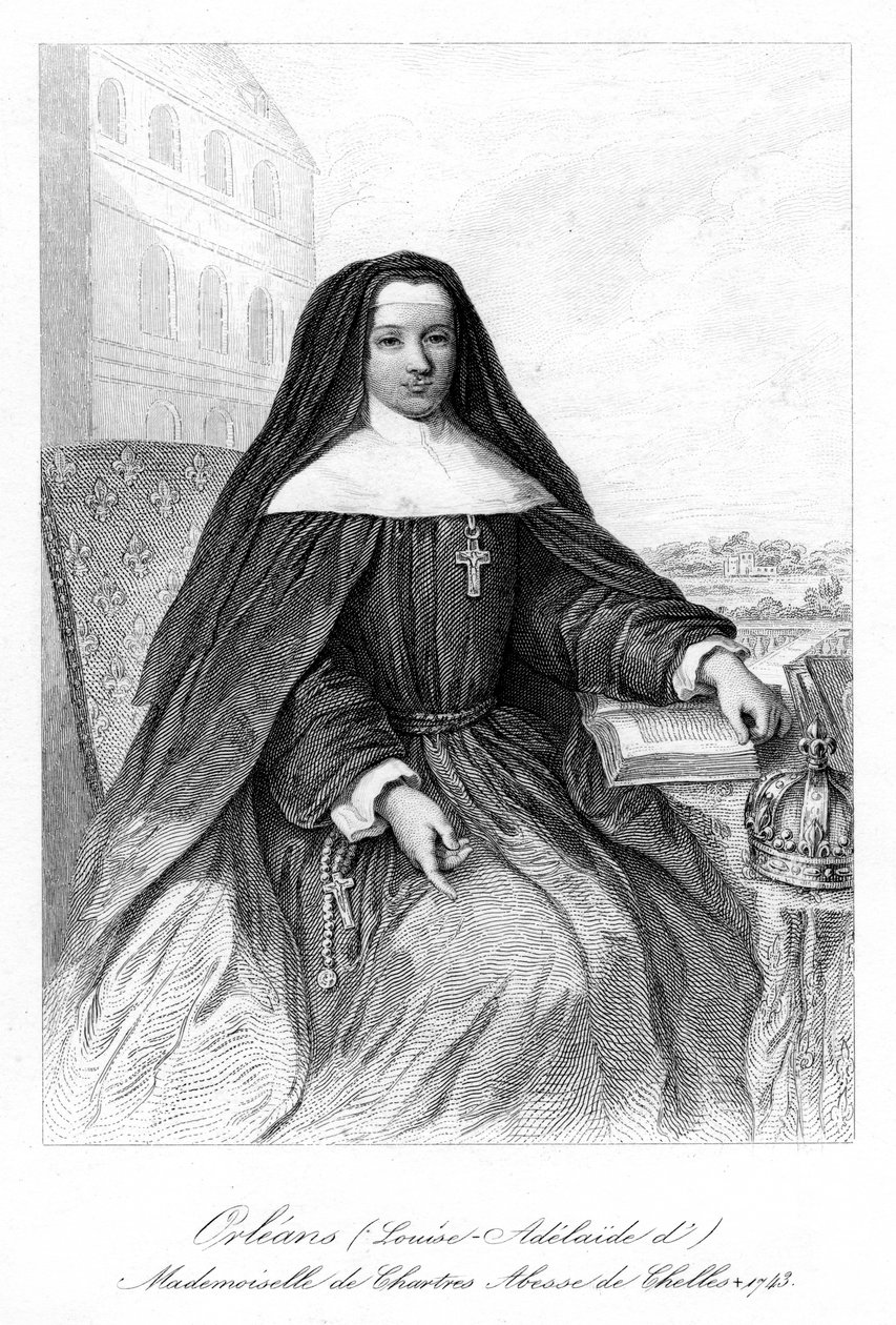 Marie Louise Adelaide dOrleans by Unbekannt