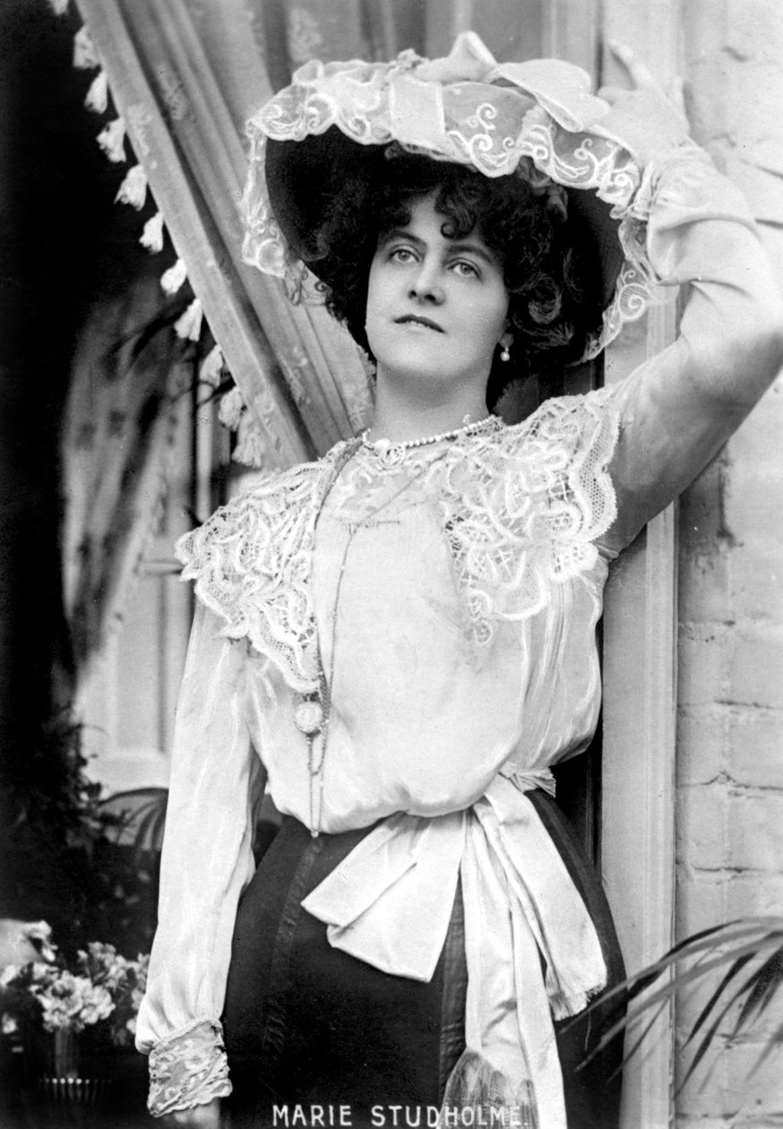 Marie Studholme 1875-1930, İngiliz aktris, 1900