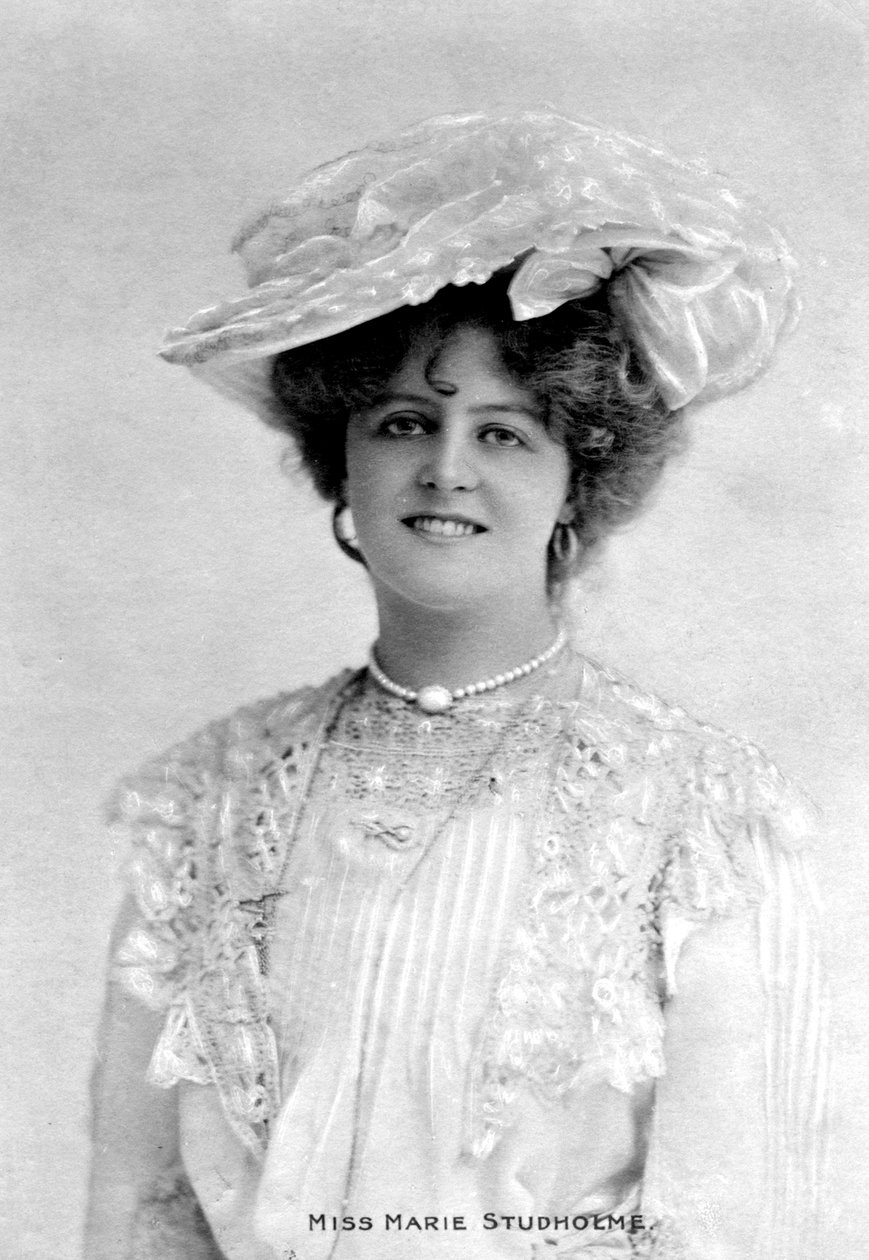Marie Studholme 1875-1930, İngiliz aktris, 1903 by Unbekannt