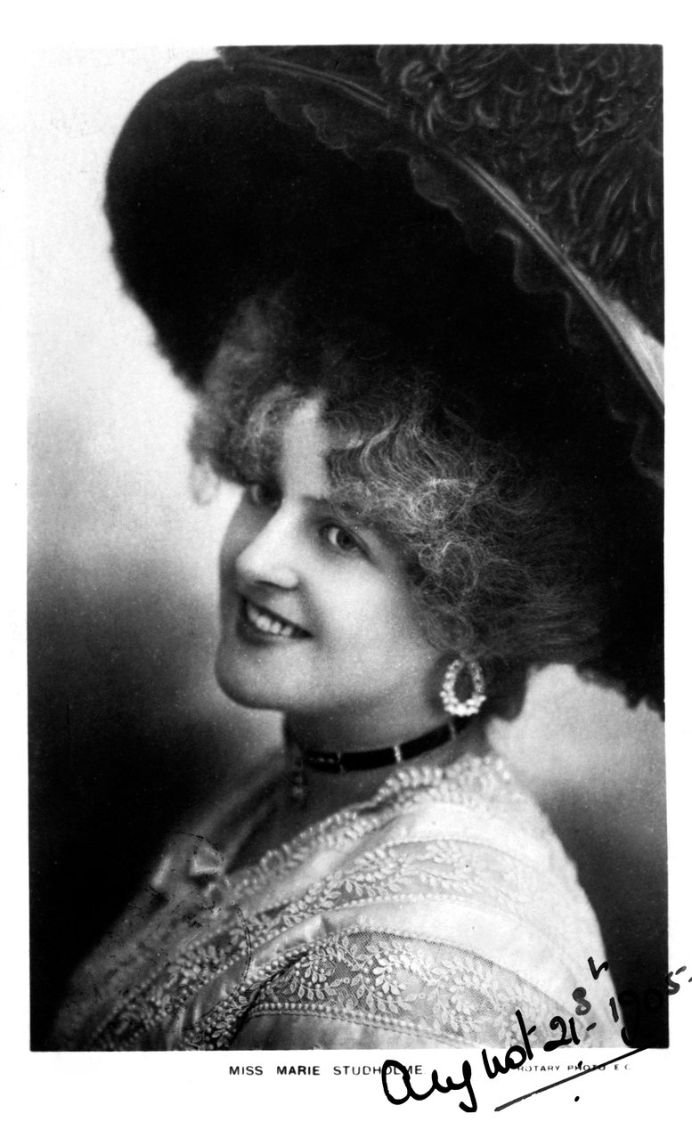 Marie Studholme 1875-1930, İngiliz aktris, 1905 by Unbekannt