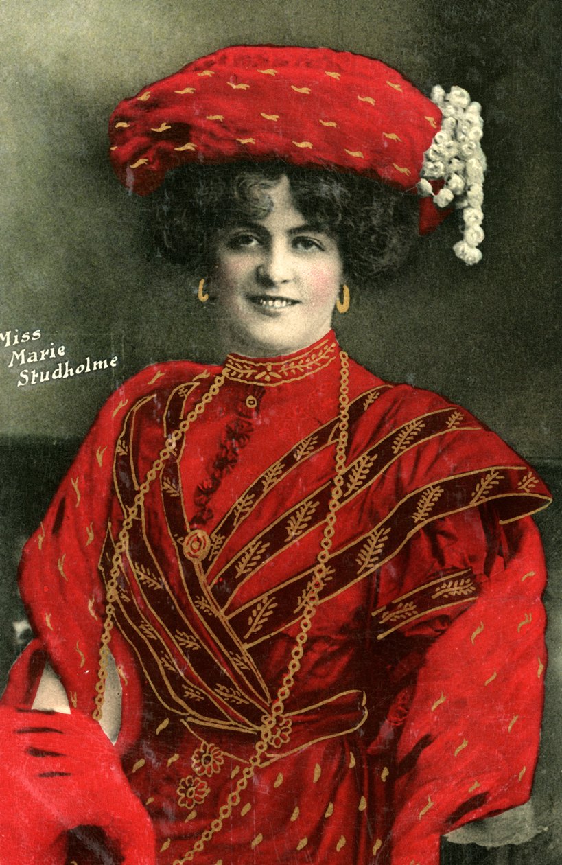 Marie Studholme 1875-1930, İngiliz aktris, 1907 by Unbekannt