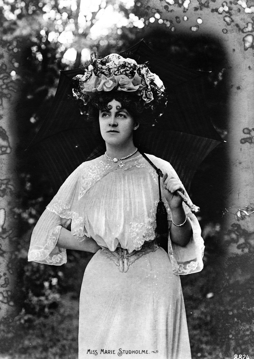 Marie Studholme 1875-1930, İngiliz aktris, 20. yüzyılın başlarında by Unbekannt