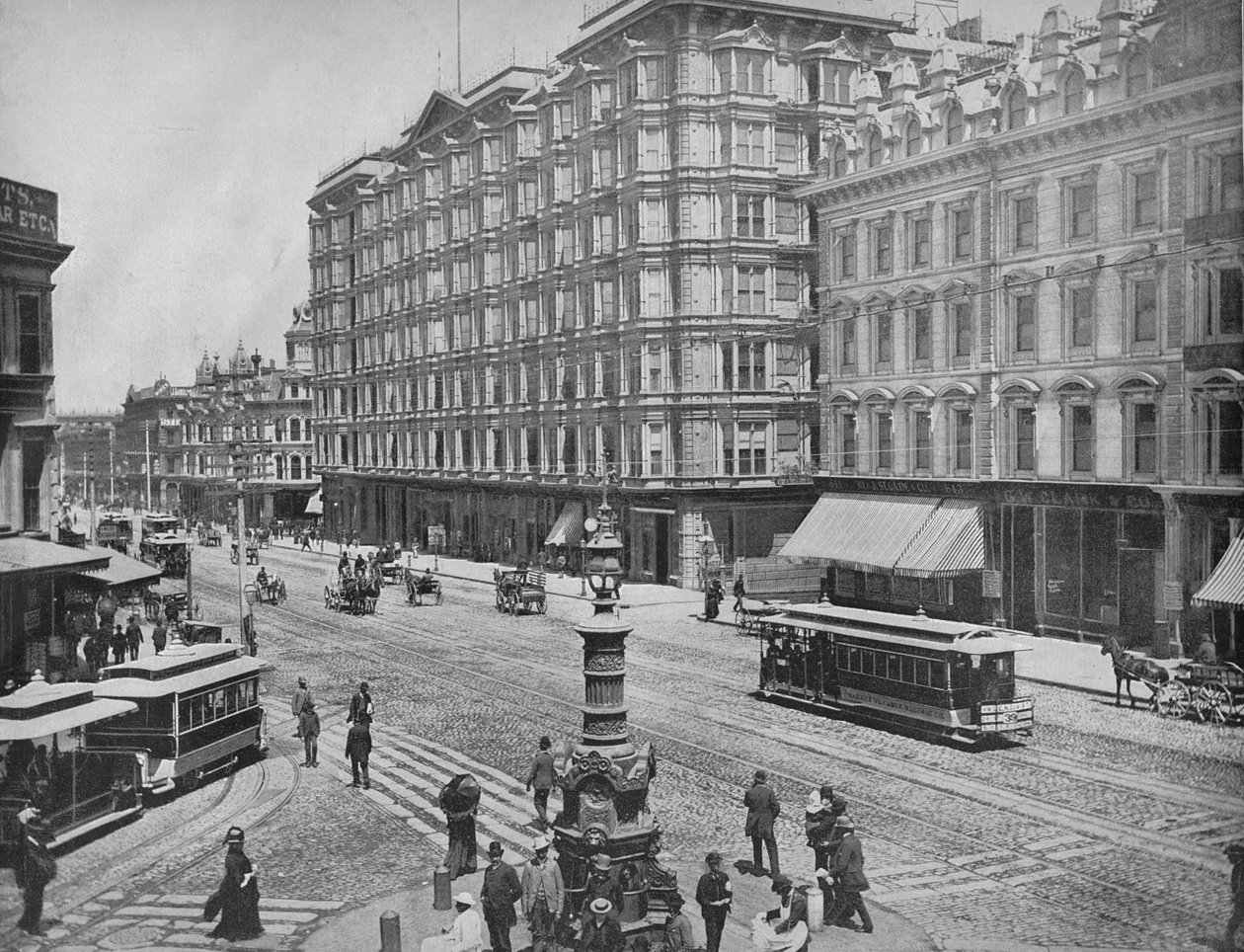 Market Street, San Francisco, Cal., c1897. by Unbekannt