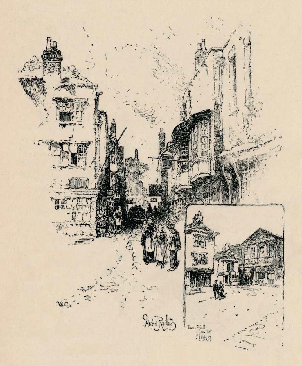 Pazar Sokağı, Windsor, 1895 by Unbekannt
