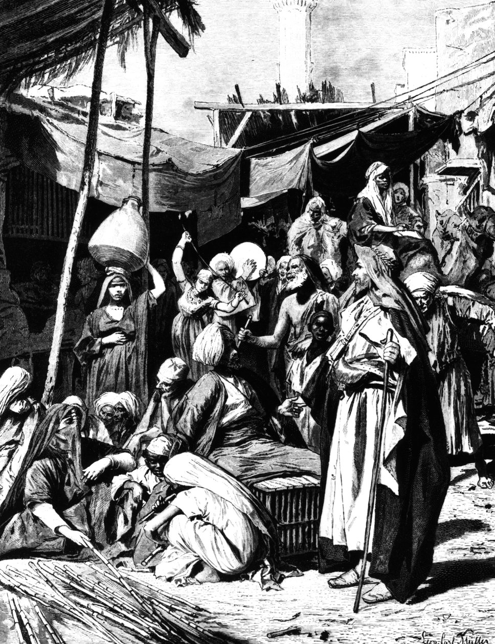 Tantah Pazarı, Mısır, 1880 by Unbekannt