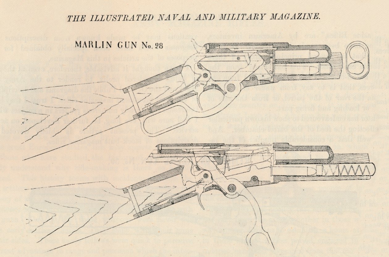 Marlin Tabancası No 28, 1884 by Unbekannt