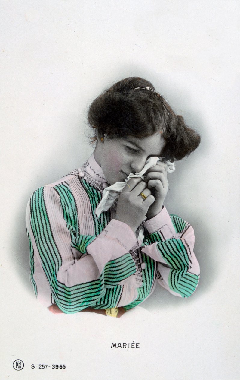 Evli, eski Fransız kartpostal, c1900 by Unbekannt