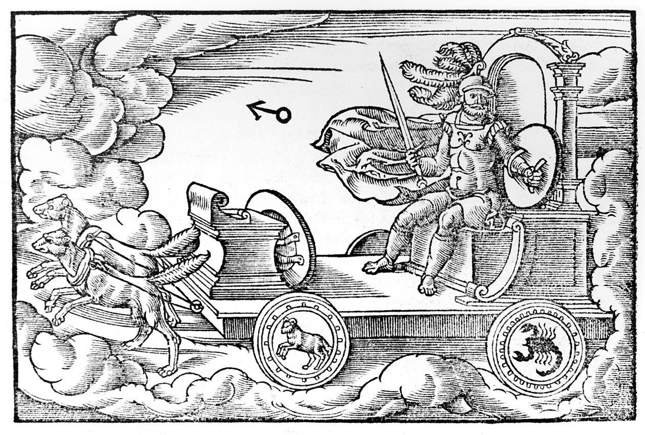 Mars, Roma savaş tanrısı, 1569 by Unbekannt