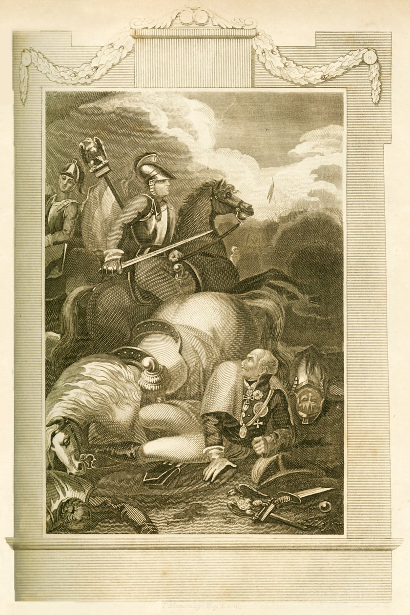 Mareşal Blucher, Ligny Savaşı'nda, 16 Haziran 1815, 1816. by Unbekannt