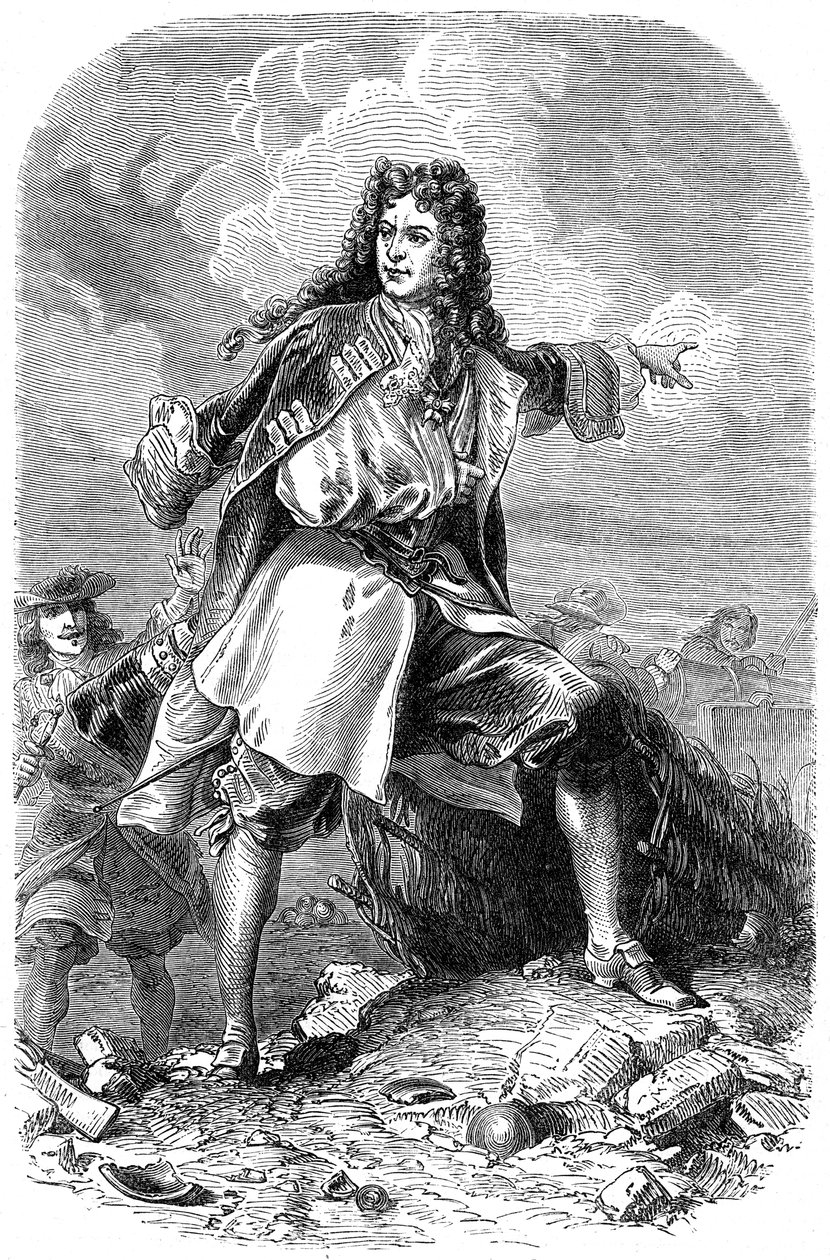Mareşal Boufflers 1644-1711, Fransız askeri, 19. yüzyıl by Unbekannt
