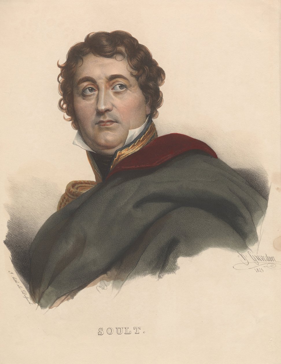 Mareşal General Nicolas Jean-de-Dieu Soult, 1835 by Unbekannt