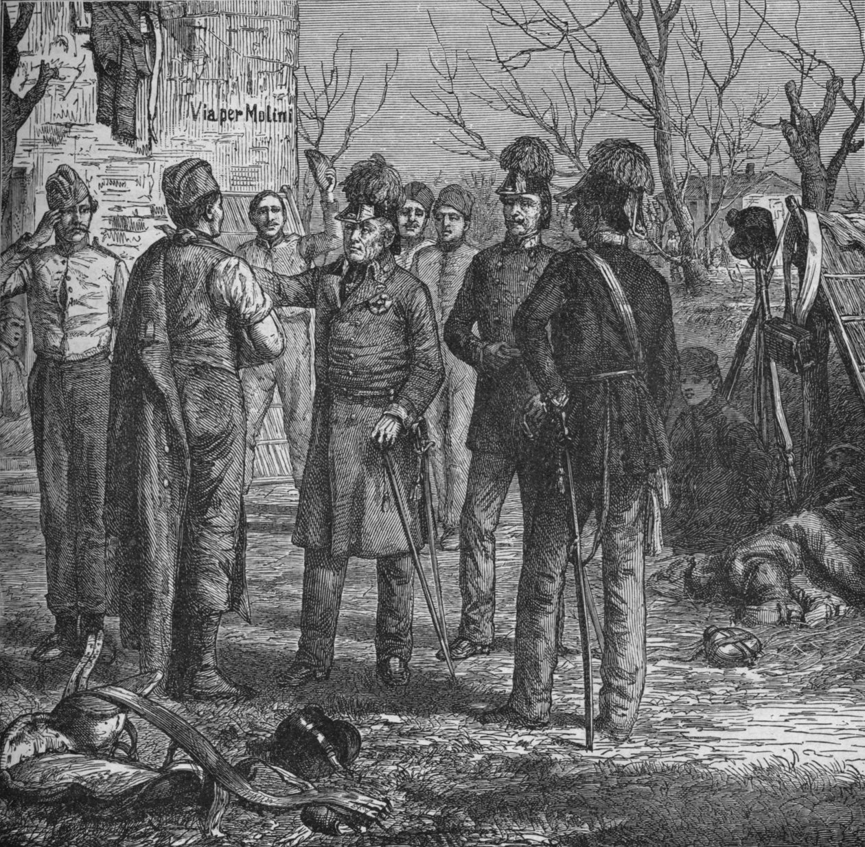 Novara Savaşından Sonra Mareşal Radetzky, 1902 by Unbekannt
